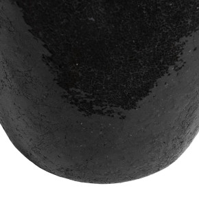 Vase en fibre de verre trempé noir Ø46cm hauteur 91cm, Jack