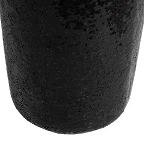 Vase en fibre de verre noir Ø30cm hauteur 109,50cm, Azza