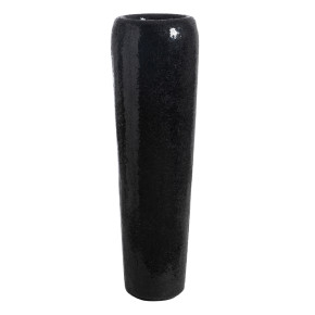 Vase en fibre de verre noir Ø34cm hauteur 127cm, Azza