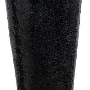 Vase en fibre de verre trempé noir Ø54cm hauteur 154cm, Izza