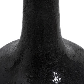 Vase en fibre de verre trempé noir Ø54cm hauteur 154cm, Izza