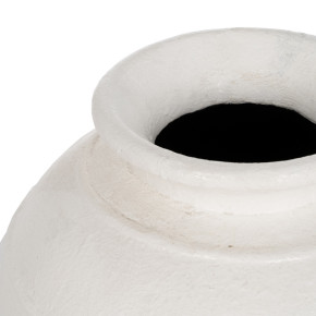 Vase en fibrociment blanc Ø 45cm hauteur 51cm, Folio