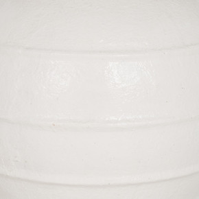 Vase en fibrociment blanc Ø 45cm hauteur 51cm, Folio