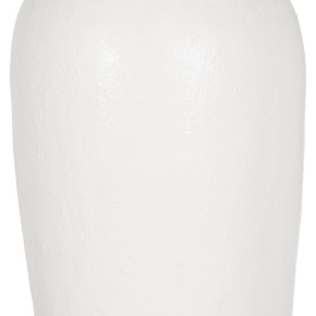 Vase en fibrociment blanc Ø42cm hauteur 120cm, Symp