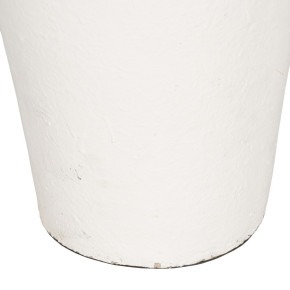 Vase en fibrociment blanc Ø42cm hauteur 120cm, Symp