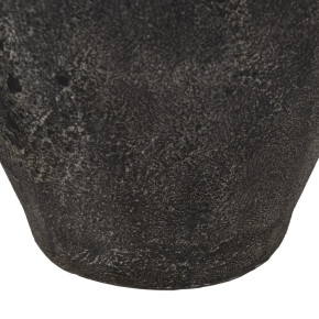 Vase en fibrociment gris Ø38cm hauteur 60cm, Lym