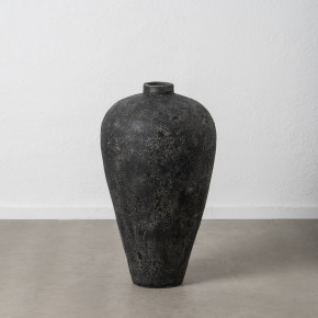 Vase en fibrociment gris Ø51cm hauteur 100cm, Lym