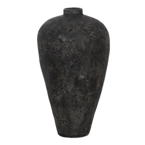 Vase en fibrociment gris Ø51cm hauteur 100cm, Lym