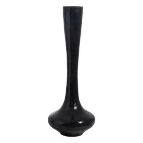 Vase en fibre de verre trempé noir Ø54cm hauteur 154cm, Izza