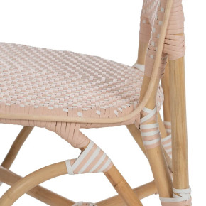 Chaise en rotin naturel et rotin synthétique