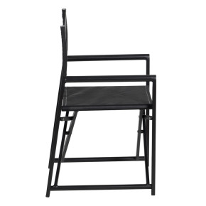 Lot de 2 chaises réalisateur noir pliable, Réaly