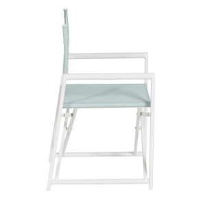 Lot de 2 chaises réalisateur vert pale pliable, Réaly