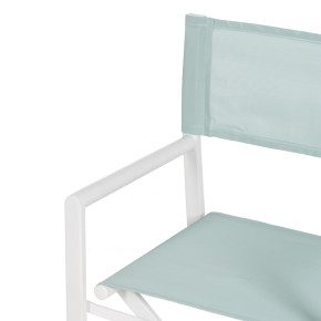 Lot de 2 chaises réalisateur vert pale pliable, Réaly