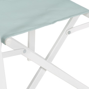 Lot de 2 chaises réalisateur vert pale pliable, Réaly