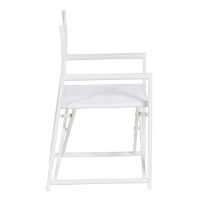 Lot de 2 chaises réalisateur blanche pliable , Réaly