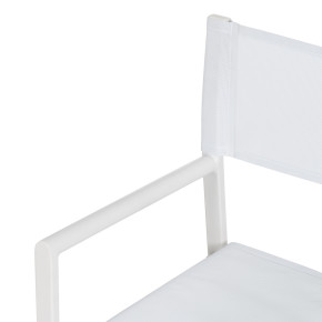 Lot de 2 chaises réalisateur blanche pliable , Réaly