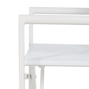 Lot de 2 chaises réalisateur blanche pliable , Réaly