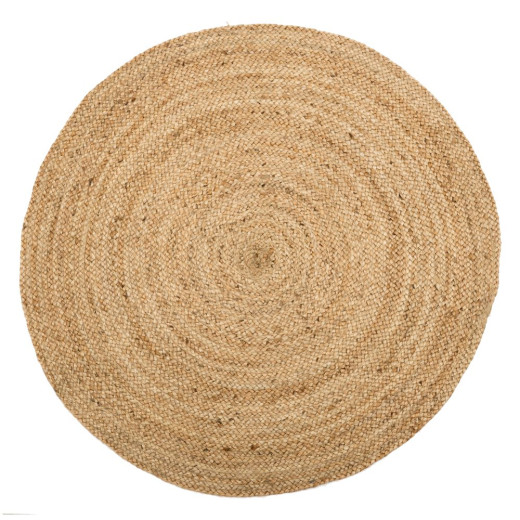 Tapis en jute rond naturel Diam 200cm