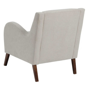 Fauteuil anti-taches recouvert de tissu Téflon beige