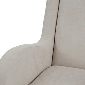 Fauteuil anti-taches recouvert de tissu Téflon beige