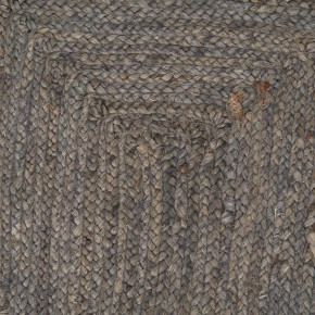 Tapis couloir en jute naturel gris 70x170cm