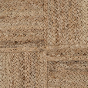 Tapis en jute naturel beige 160x230cm - Agua