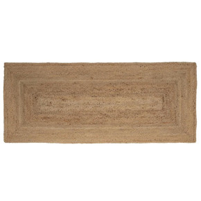 Tapis couloir en jute naturel beige 70x170cm