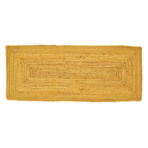 Tapis couloir en jute naturel jaune 70x170cm