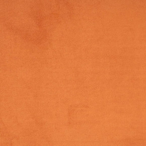 Tête de lit capitonnée en velours orange avec des clous 160cm