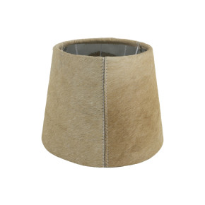 Abat jour peau naturelle beige D20cm, Bung