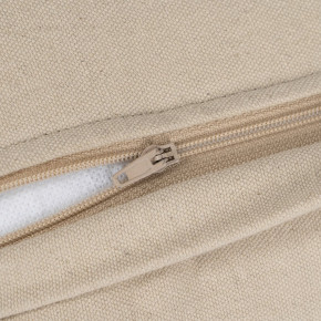 2 Coussins 30x60cm bouclette beige, Julus