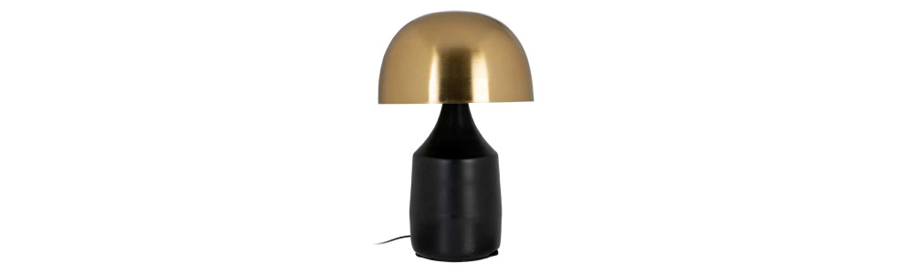 Lampe à poser céramique, bois, métal, rotin, résine | Mobb.fr